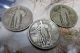 1917 25c Type 1standing Liberty Quarter&1925,  1929 All 90%silver Quarters photo 3