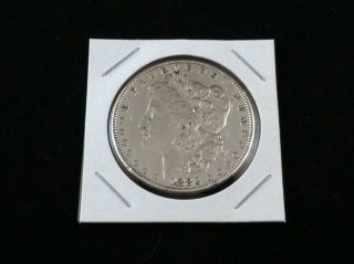 1883 P Morgan 90% Silver Dollar.  900 Fine Silver & Usa photo
