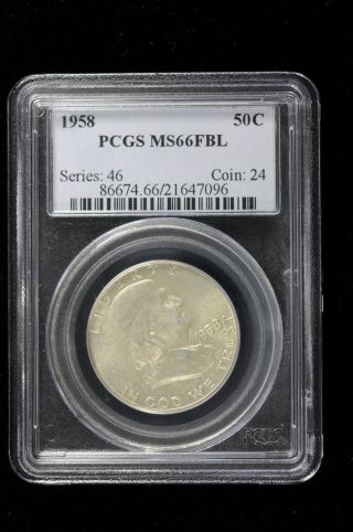 1958 - P Franklin Pcgs Ms 66 Fbl - Bordering On Brilliant - Extremely Rare photo