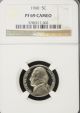 1960 Jefferson Ngc Pf 69 Cameo.  Rare Date In Cameo Nickels photo 1