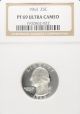 1963 Washington Ngc Pf 69 Ultra Cameo.  Ultra+ Contrasted Obverse 1 Of 119. Quarters photo 1
