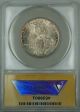 1923 - S Monroe Commemorative Silver Half Dollar 50c Anacs Ms - 63 (better Coin) Commemorative photo 1