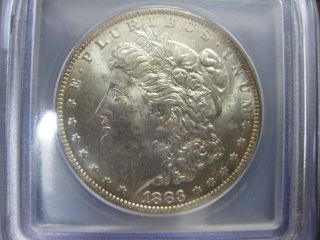 1883 - O Morgan Dollar Icg Graded Ms63 