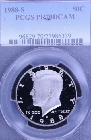 1988 - S Kennedy Pcgs Pr 70 Deep Cameo.  1 Of Only 235.  Flawless photo