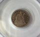 1845 - O Seated Liberty Dime Pcgs Vg - 10 (rarity Just Behind 1860 - O In Vg - 10) Dimes photo 1