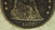 Coinhunters - 1877 Seated Liberty Silver Quarter,  Fine - Love Token Quarters photo 2
