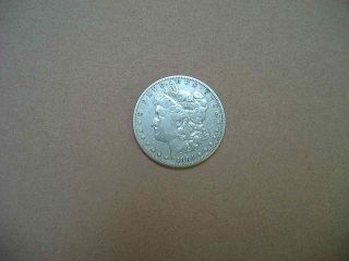 1884 Morgan Silver Dollar With Detail Estate 90% Silver photo