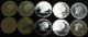 1776 - 1976 Bicentennial Eisenhower Proof Silver Dollars 10 In Coin Flips Coins: US photo 1