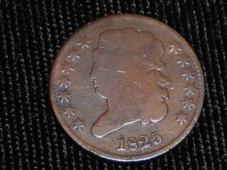 1825 Vg Half Cent photo