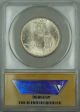 1923 - S Monroe Commemorative Silver Half Dollar 50c Coin Anacs Ms - 64 Commemorative photo 1