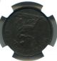 1783 Ngc Au55 Bn Gr Edge Small Bust Washington & Independence Post - Colonial Coins: US photo 3
