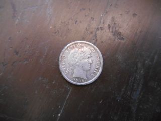 1906 S Us Barber Silver Dime photo