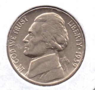 1939 Early Jefferson Nickel - Bu/ Uncirculated Coin  Brand Usa photo