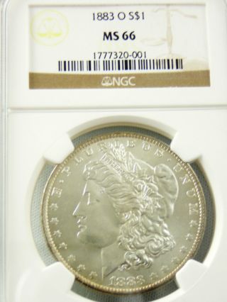 $1 1883 - O Morgan Silver Dollar Ms 66 