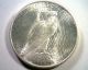 1925 Peace Silver Dollar Choice Uncirculated /gem Ch.  Unc/gem Coin Dollars photo 1
