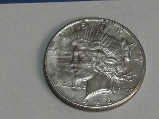 1926 - S Silver Peace Dollar 8550 photo