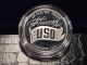 1991 Uso 50th Anniversary Commemorative Proof Silver Dollar W/ Box And Commemorative photo 1