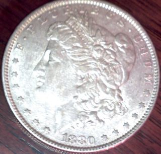 1880 - O Coin - Sharp See Pics photo