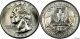 1995 D Gem+ Bu Unc Washington Quarter 25c Us Coin - Some Toning Lustrous B7 Quarters photo 2