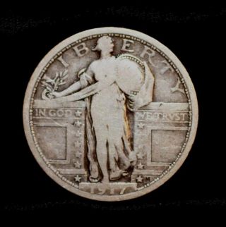 1917 Standing Liberty Silver Quarter - Type 1 photo