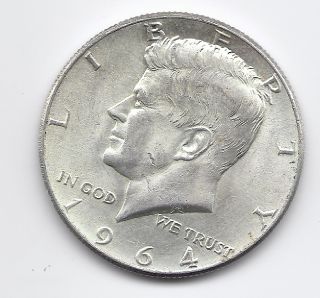 Kennedy Half Dollar 1964 P 90% Silver Half Dollar Kennedy Silver Half Dollar photo
