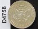 1968 - D Kennedy Half Dollar 40% Silver Brilliant Uncirculated U.  S.  Coin D4758 Half Dollars photo 1