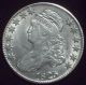 1825 Bust Half Dollar Silver O - 108 Rarity 3 - Xf Detailing Priced To Sell Half Dollars photo 2
