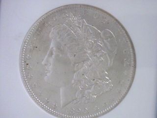 1890 - O $1 Brilliant Uncirculated Morgan Silver Dollar Ngc Ms 64 photo