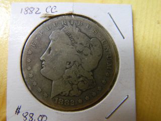 1882 - Cc Silver Morgan Dollar Carson City photo