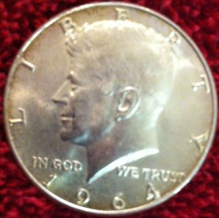 United States Silver Kennedy Half Dollar - 1964 - D photo