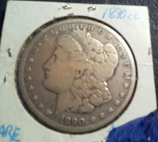 1890 - Cc $1 Morgan Silver Dollar photo