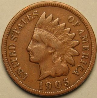 1905 Indian Head Penny,  Ac 633 photo