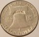 1957 Franklin Half Dollar Silver Xf Half Dollars photo 1