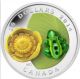 2014 Canada $20 Leopard Frog/lilypad Murano Glass Silver 4th In Series Coins: Canada photo 3