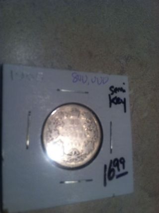 1905 Semi - Key Date Canada Silver Quarter Coin Uc - 717 photo