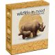 2012 Black Rhinoceros Wildlife In Need 1 Oz. .  999 Fine Silver Proof Box Coins: World photo 1