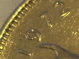 Awesome 1972 Dd Canada 25c/double Die Quarter/pics Tell It All photo