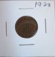 1928 Canadian Penny Coin Semi - Key Date Coins: Canada photo 1