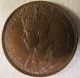 1917 Canada Large Cent Penny Please See Pictures And Description Low Mintage Coins: Canada photo 1