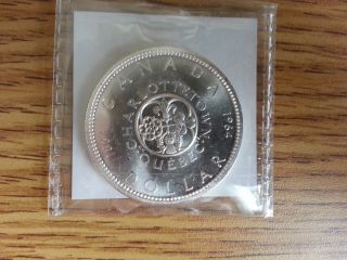 1964 Canada Silver Dollar - Grade.  See Pics. photo