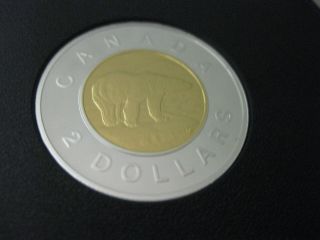 1998 Canadian Silver Proof Toonie ($2.  00) photo