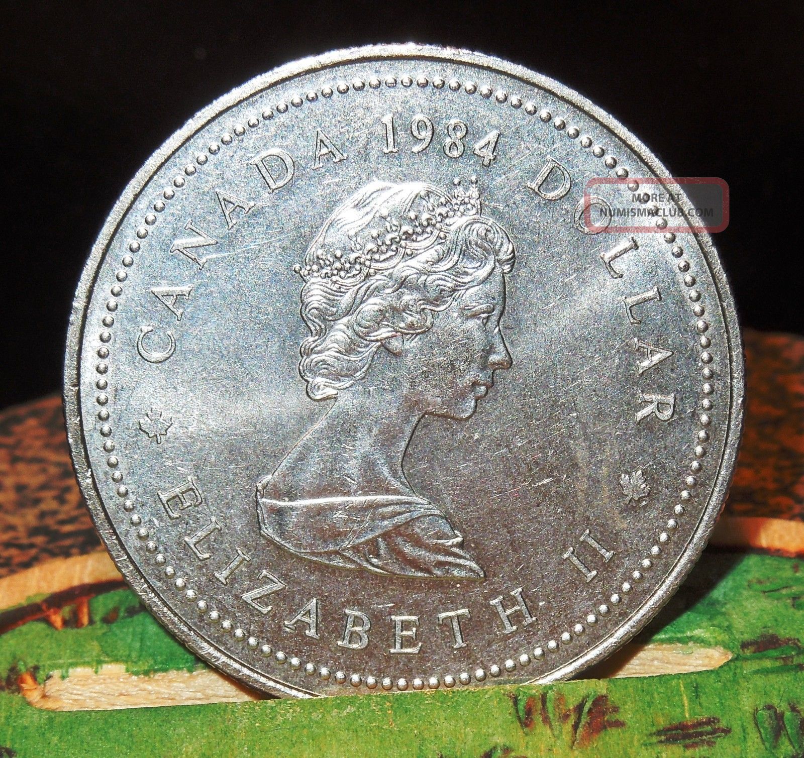 1984 Canada Jaques Cartier Dollar 1984 Canadian 1 Dollar Commemorative Coin