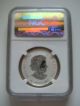 2014 Canada $4 Silver Maple Leaf - Gilt - Ngc Graded Pf69 Early Release Coins: Canada photo 2