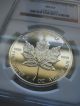 1994 Canada $5 Silver Maple Leaf - Bullion Issue - Ngc Ms67 Coins: Canada photo 1