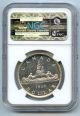 1946 Ngc Ms63 Canada Silver $1 Dollar Coins: Canada photo 3