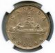 1936 Ngc Ms63 Canada Silver $1 Dollar Coins: Canada photo 2