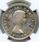 1957 Ngc Ms65 Canada Silver $1 Dollar One Water Line Coins: Canada photo 1