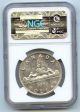 1957 Ngc Ms65 Canada Silver $1 Dollar One Water Line Coins: Canada photo 3