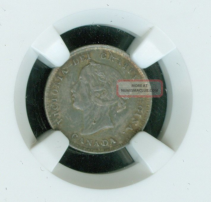 1896 Canada 5 Cents Ngc Xf - 45 Detail 2000762 - 007 Coins: Canada photo