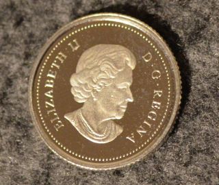 2004 Silver Proof - Canada Bluenose Dime Ten 10 Cent Coin - Elizabeth Ii (unc) photo